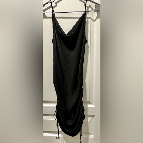 Intimately Free People Day To Night Convertible Mini To Midi Black Slip Dress - Picture 3 of 15